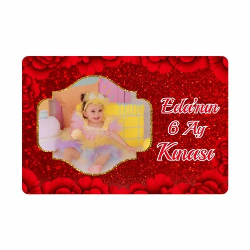 6 Ay Kınası Temalı Magnet